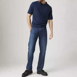 Levi's Men's 505 Classic Straight Blue Jeans Size 34 X 32